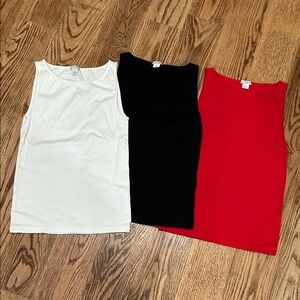 J. Crew women’s tank tops (set of 3) S